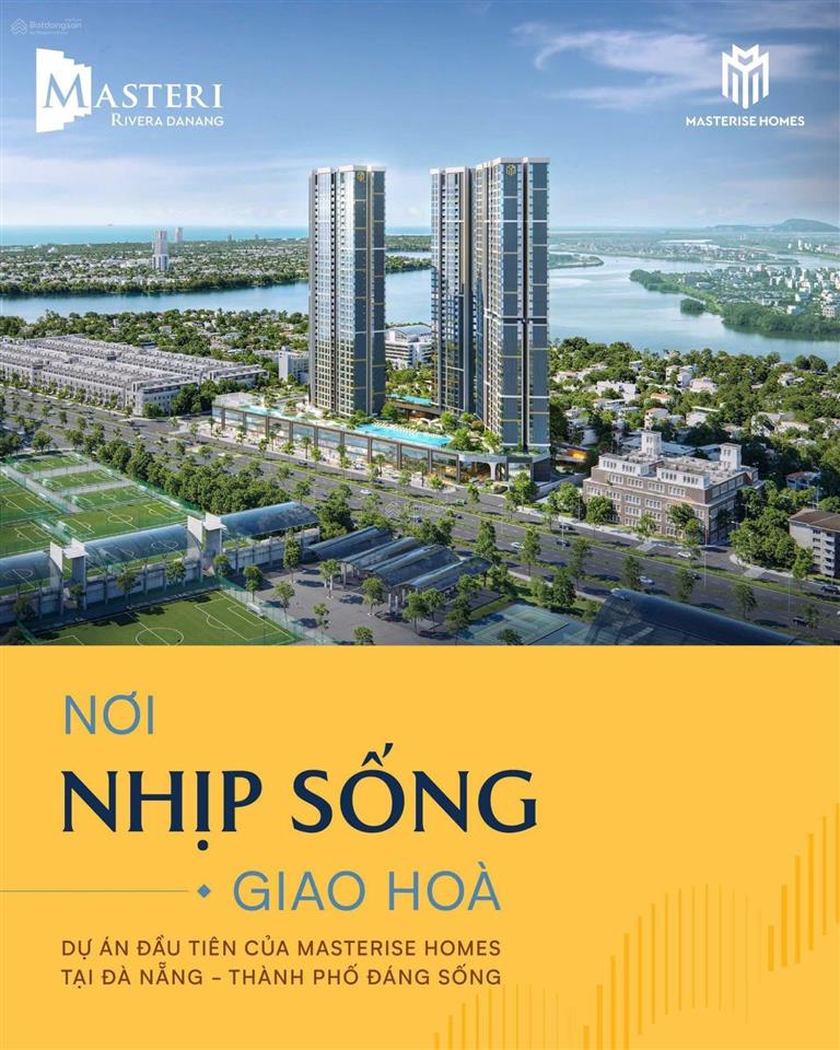 Căn hộ thương hiệu masteri rivera home đà nẵng giá tốt nhất gđ1, sở hữu lâu dài  nhận nhà 12/2026