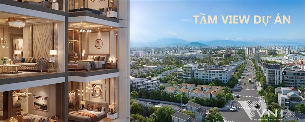 Căn hộ sun solar 2pn căn góc 55,2m2 view sông hàn, sở hữu lâu dài  giá tốt chủ đầu tư chỉ 5.4x tỷ