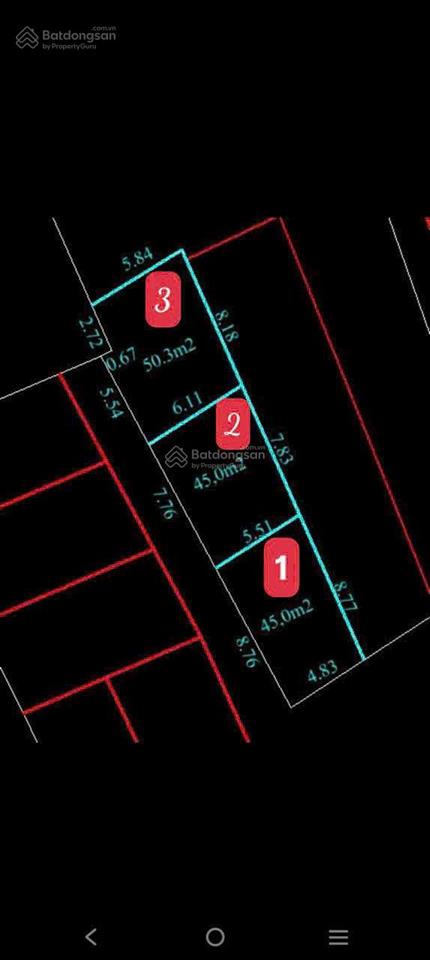 Bán đất gấp tại đường ba huyện, khắc niệm, bắc ninh, 1.9 tỷ, 50m2 giá cực chất