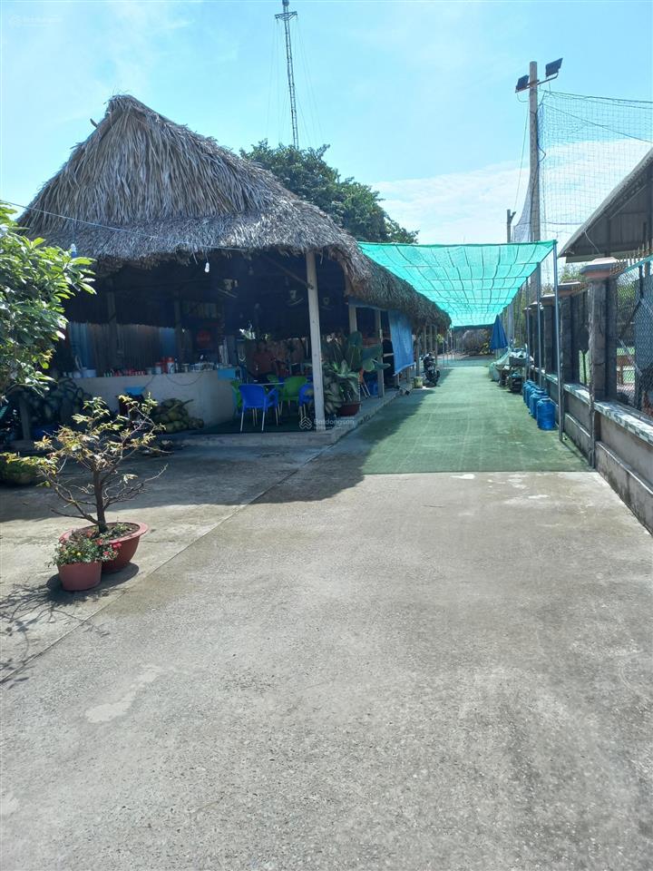 Bán đất mặt tiền đh602 diện tích khủng 10x95m  đang sẵn dòng tiền cho thuê cafe 10tr/tháng