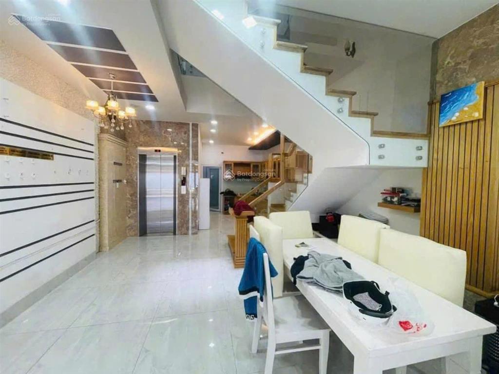 Bán gấp nhà 1 trệt 3 lầu sổ hồng riêng (thang máy) phan chu trinh dt 102m2 giá 12 tỷ cách biển 500m