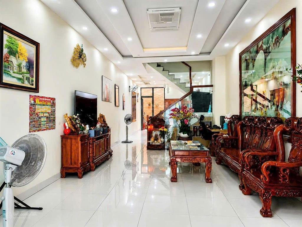 Bán nhà mới 4 tầng dt 96.6m2 khu đại an giá 11,5tỷ tiềm năng giáp cầu cần giờ dự án cù lao bến đình