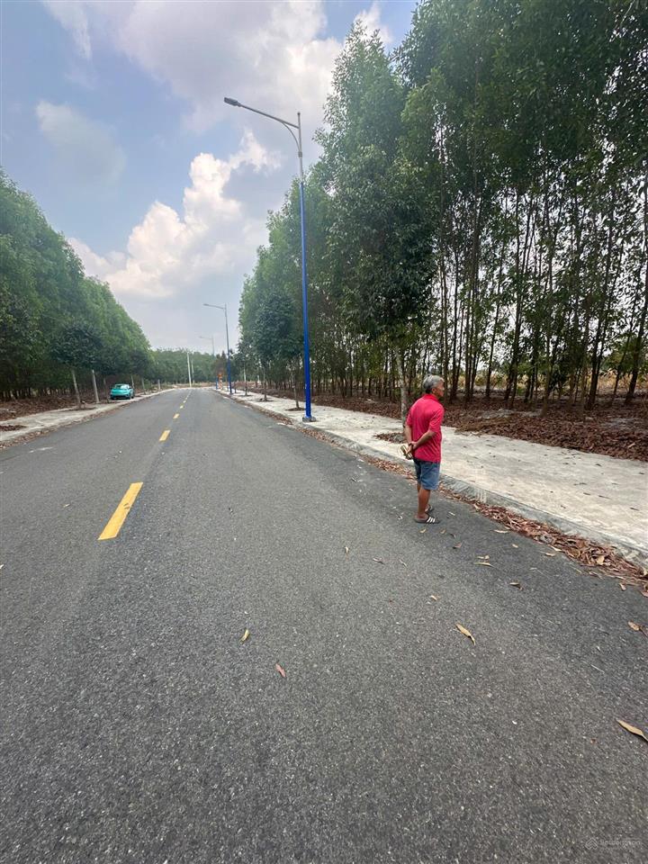 Bán đất minh thành chơn thành 125m2  thổ cư 100%  đường nhựa t  30
