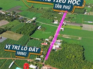 Cần bán đất mặt tiền tân phú tiềm năng đầu tư lâu dài  0982 383 ***