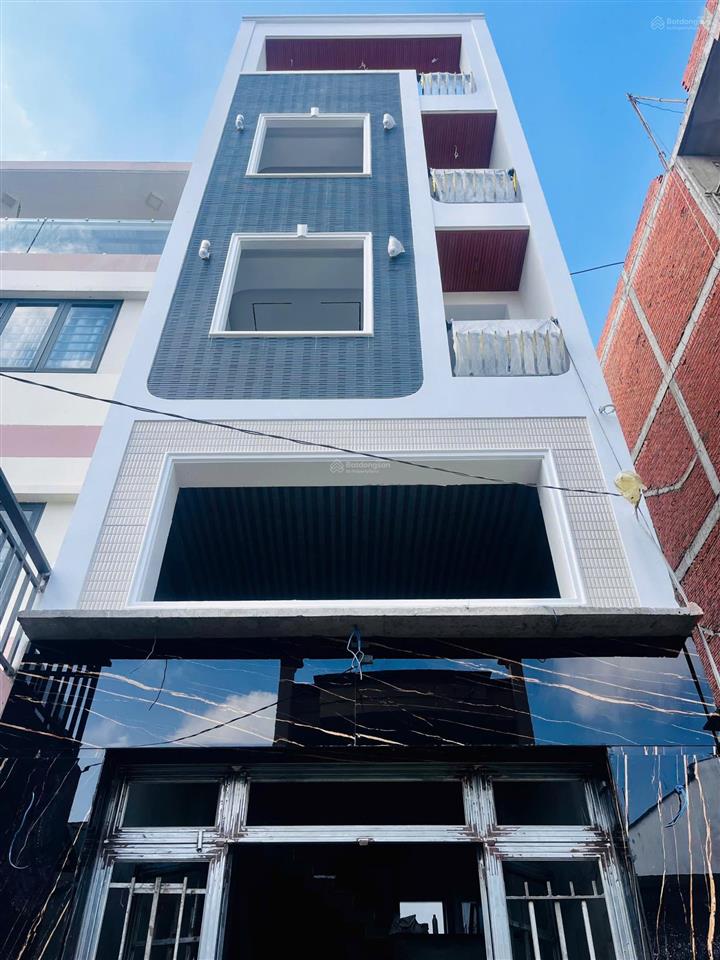 Nhà 1/ hxh 7m đường số 5  p. bhha  nguyễn sơn. nhà trệt lửng 2 lầu 4,35mx15m