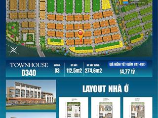 Còn sót lại căn liền kề, hướng biển, giá tốt charmora city sungroup nha trang. giá cđt