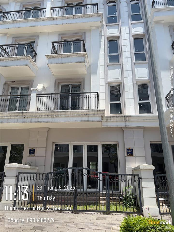 Bán gấp căn lk 75m²/mt 5m/giá 15,8tỷ/dự án euro window twin park/đường thành trung/trâu quỳ