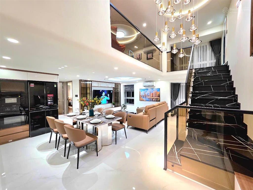 Bán căn hộ duplex sky garden 1. 160m thiết kế 4pn 4wc nhà mới cao cấp 100%