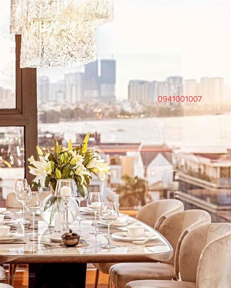 Sun 69 thụy khuê bán căn 01 tháp s1, 215 m2, 3 phòng ngủ, view full hồ tây.
