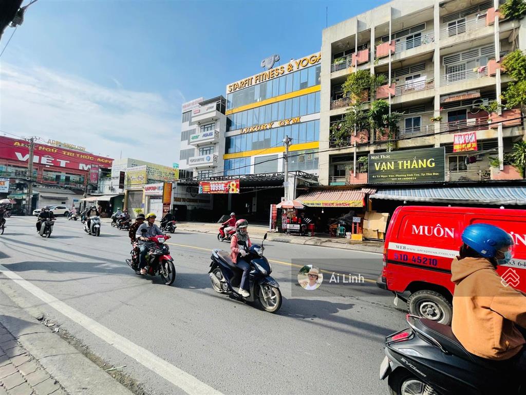 Giảm 3 tỷ bán tòa nhà 5 tầng, hầm + thang máy 103m2 ngang 5m đường võ văn ngân nối dài sổ hoàn công