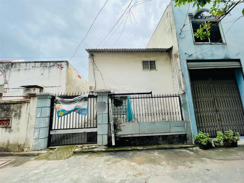 Bán đất linh trung có nhà c4 dt đẹp 128.2m2 (6x21m) thổ cư hxh ngay hoàng diệu 2 gần ngã tư thủ đức