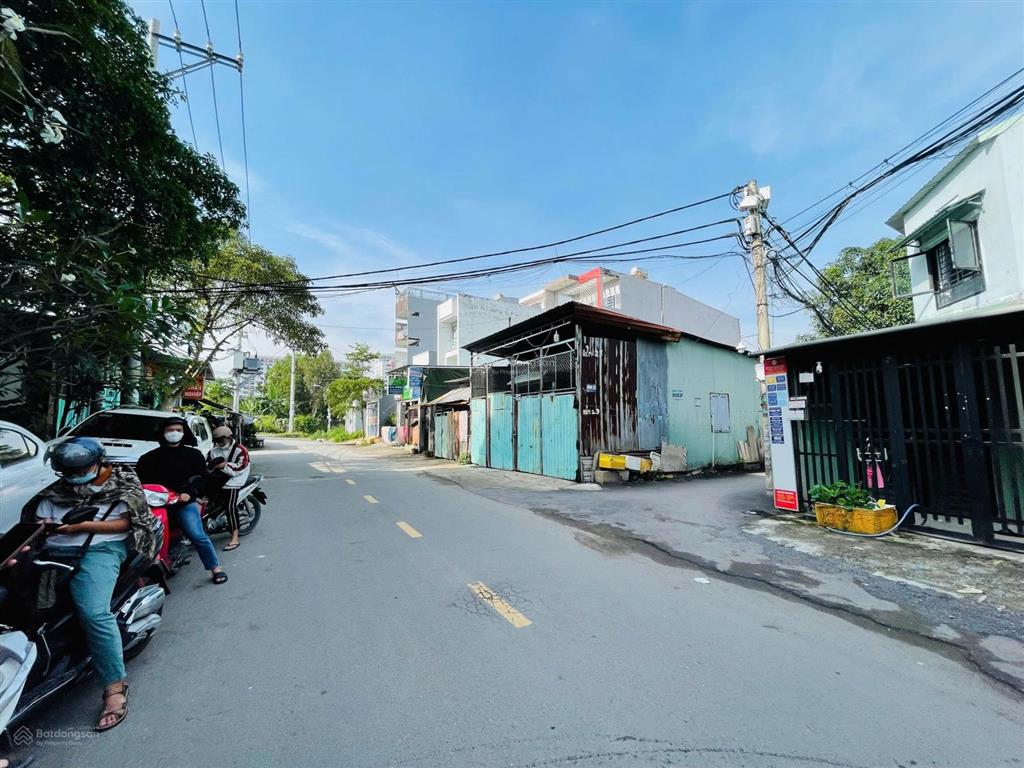 Mặt tiền đs ngay góc vành đai 2, linh đông 97.3m2 xpxd 5 tầng khu dân cư hiện hữu giá 7 tỷ
