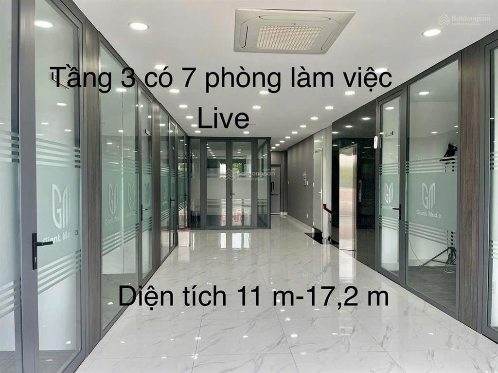 Tòa nhà văn phòng 11x21 hầm 6 lầu  1.200m² sàn, pccc đầy đủ vị trí cổng sau ubnd tp.thủ đức cũ