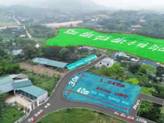 Bán đất lương sơn hòa bình dt 1248m có 400m thổ cư lô góc 2 mặt đường giá rẻ