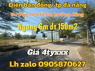 Bán đất nền dự án sentosa riverside quảng nam, giá cực chất 4,2 tỷ, 150m2