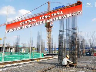 Căn hộ the win city  50m2 2pn giá 1tỷ5, hỗ trợ ngân hàng 36 tháng