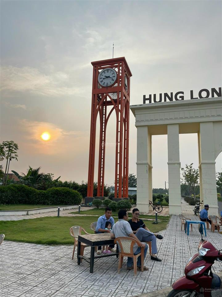 Dự án hưng long residence diện tích 85m2, giá 800 triệu, sổ hồng riêng, hỗ trợ vay ngân hàng