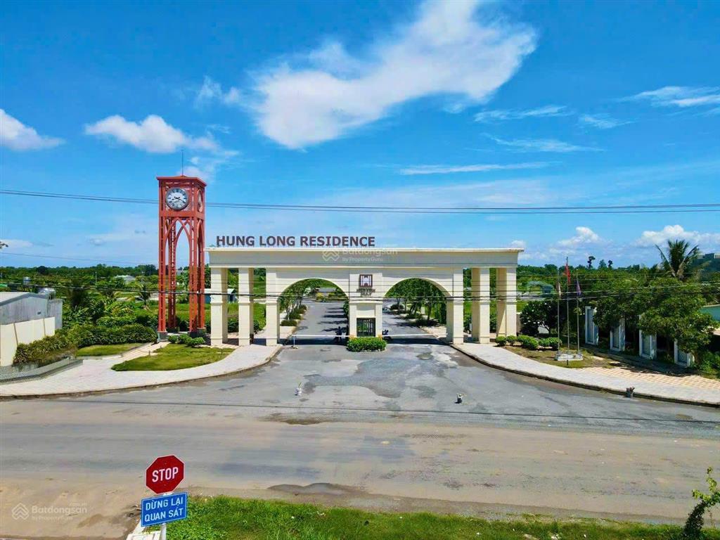Dự án hưng long residence diện tích 85m2, giá 800 triệu, sổ hồng riêng, hỗ trợ vay ngân hàng