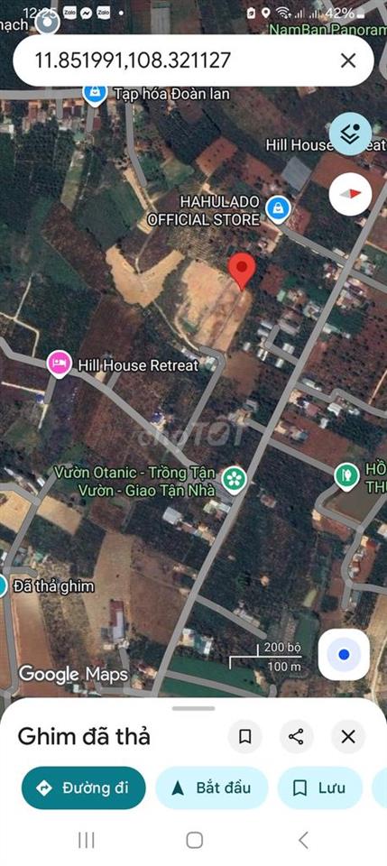 172M2 Đất Nam Ban - Ven Đà Lạt, Sẵn 150m2 Thổ Cư,Đường Lớn Betong, SHR