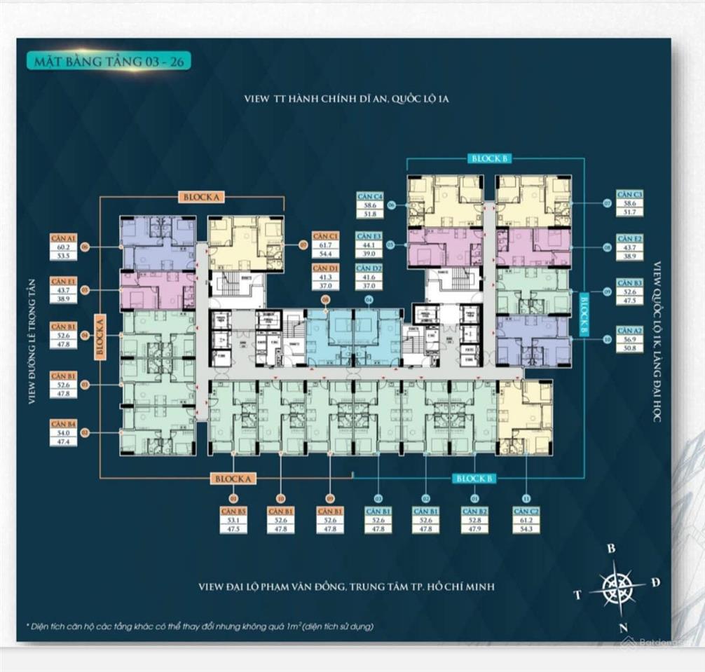 Giá tốt 1pn bcons polaris, 2 tỷ 070 lê trọng tấn