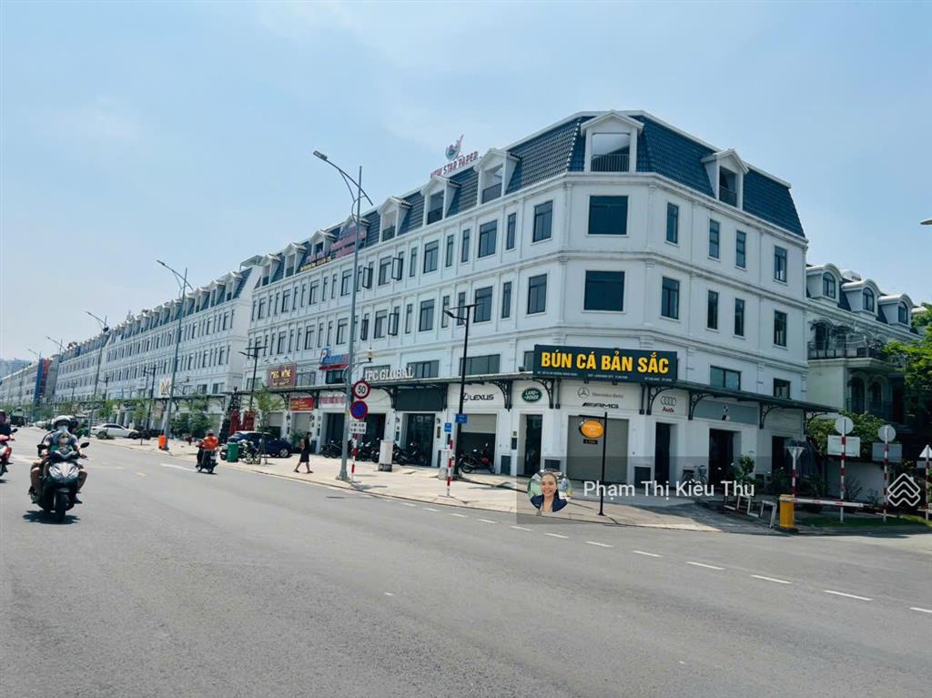 Siêu phẩm shophouse căn góc 2 mặt tiền lakeview city, dt sử dụng hơn 500m 5 lầu giá bán 37,5 tỷ