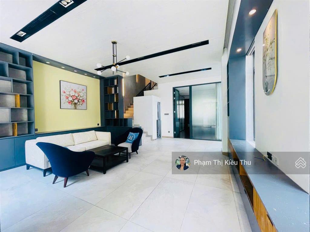 Biệt thự sân vườn view hồ lakeview city dt 176m cho thuê full nội thất đầy đủ bao phí quản lý,thuế