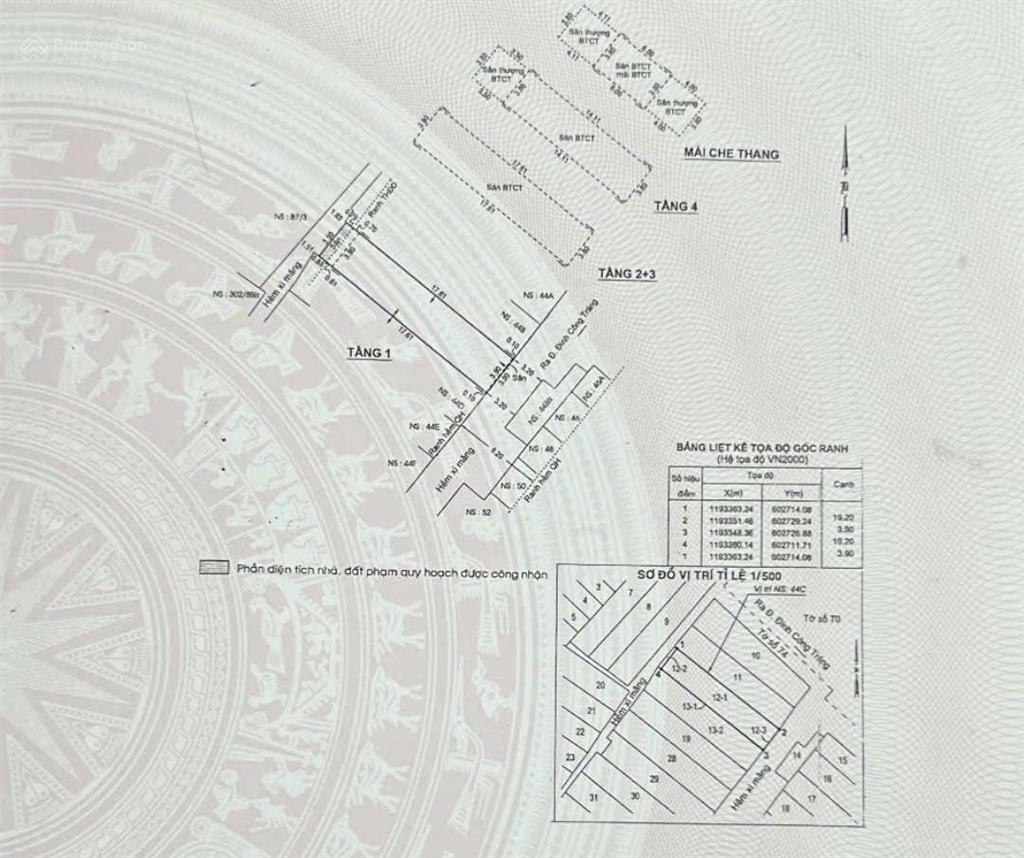 Bán nhà chính chủ 44x đinh công tráng, p. tân định, q. 1. dt 3.9x19m, 4 lầu. giá chỉ 19.4 tỷ.