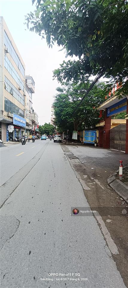 Mặt phố an trai, 190m2mt 8.5m, 2 ô tô tránh, kinh doanh giá 24,2 tỷ