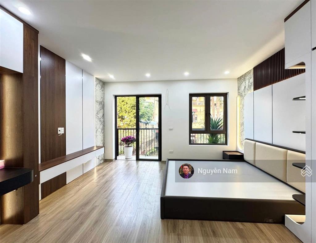 Chỉ 5,4 tỷ nhà đẹp trịnh văn bô 36,8m2  5t, ôtô gần, ngay fpt