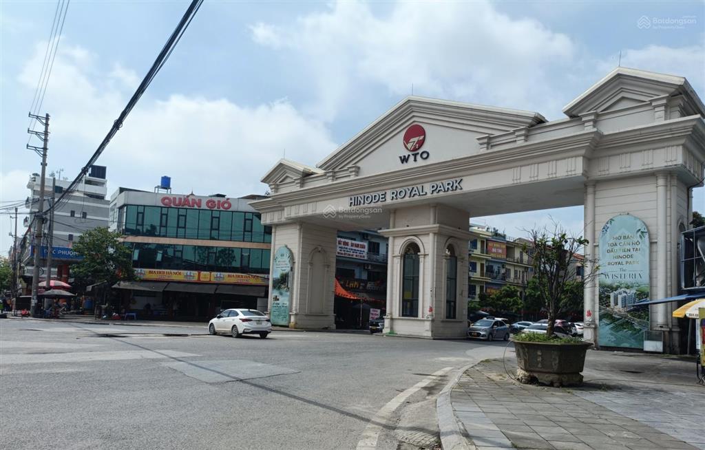Chỉ 13,86 tỷ lk hinode 92,6m2  5 tầng, khu anh quốc, gần hồ công viên