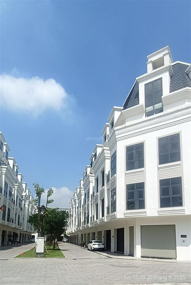 Chỉ 13,86 tỷ lk hinode 92,6m2  5 tầng, khu anh quốc, gần hồ công viên