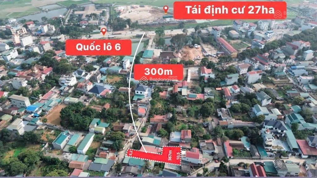 Haàng ngon bổ tt xuân mai. 374m2, 74m2 odt cách ql6 300m. tt hn 32km. giá cắt lỗ  em 0979 174 ***