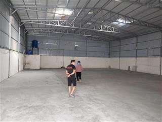 Cho thuê nhà xưởng 400m2 và 800m2 tại phường thới an
