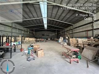 Cho thuê nhà xưởng 500m2 vừa hết hạn hợp đồng tại phường thạnh xuân