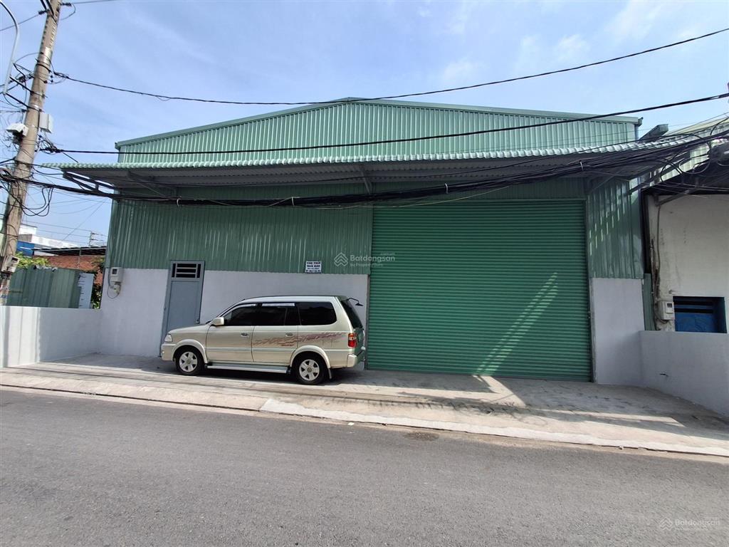 Cho thuê nhà xưởng 1000m² tại phường thạnh lộc