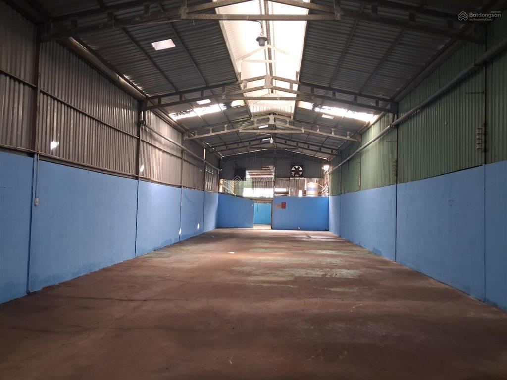 Cho thuê nhà xưởng 600m2, trạm điện 250kva tại phường thạnh xuân