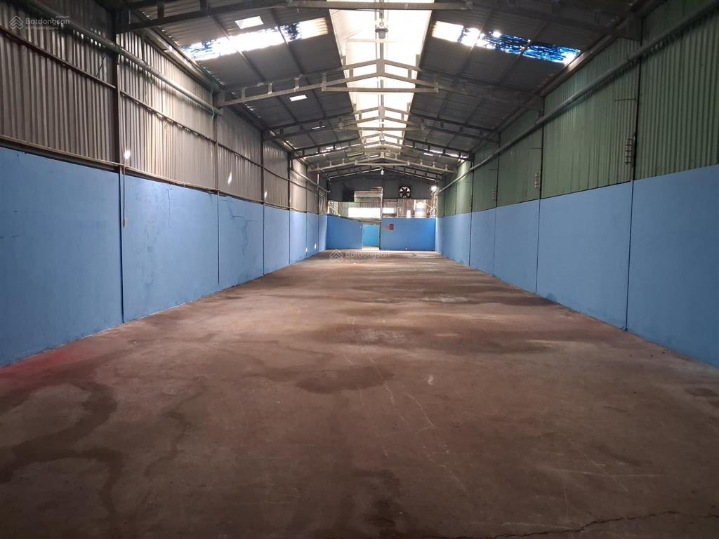 Cho thuê nhà xưởng 600m2, trạm điện 250kva tại phường thạnh xuân