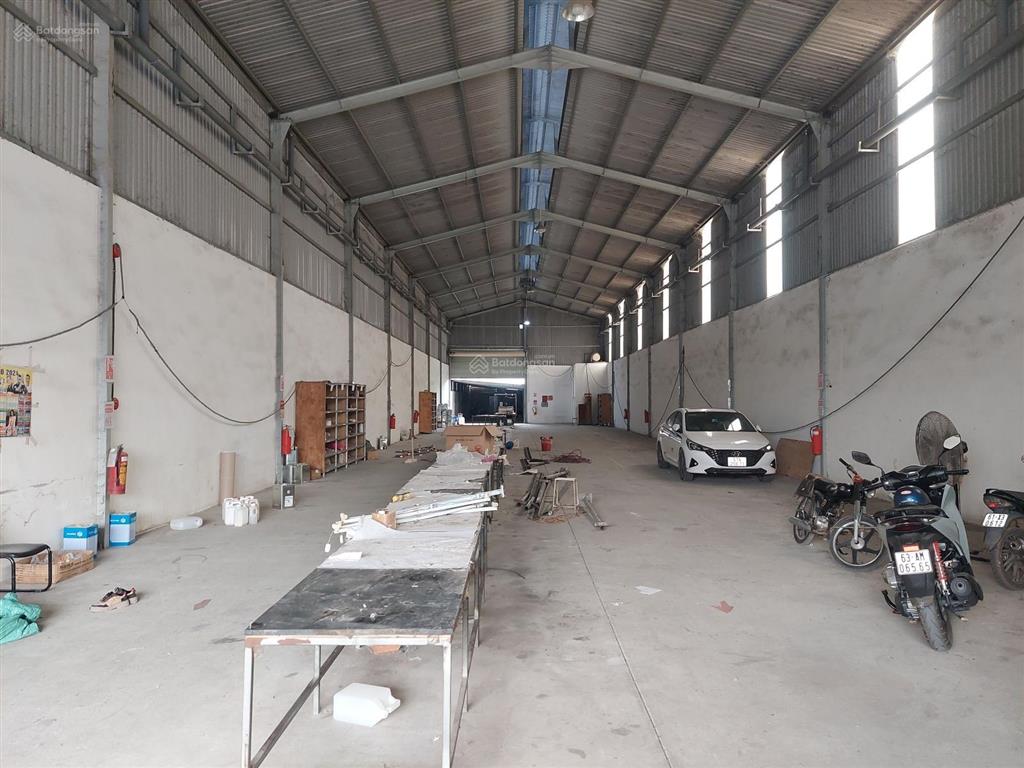 Cho thuê nhà xưởng 450m² ngã tư ga, phường thạnh lộc