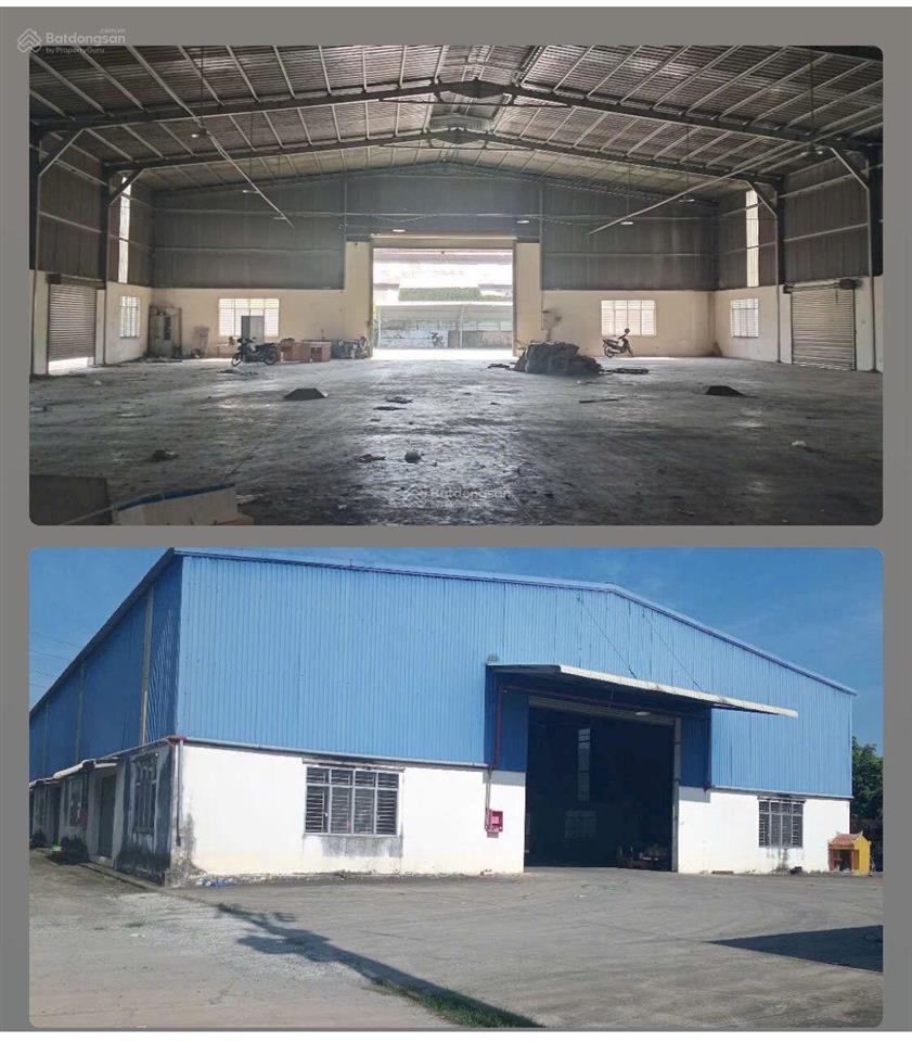 Cho thuê nhà xưởng 1400m2 ngã tư ga