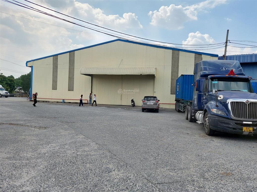 Cho thuê nhà xưởng 500m2, 700m2, 1200m2, 1500m2, 2500m2 đường xe công 40 feet lưu thông 24/7