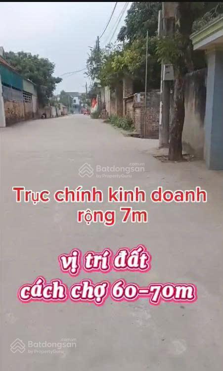 Bán đất kinh doanh sóc sơn 75m², gần chợ, đường rộng 6m, giá hơn 2 tỷ
