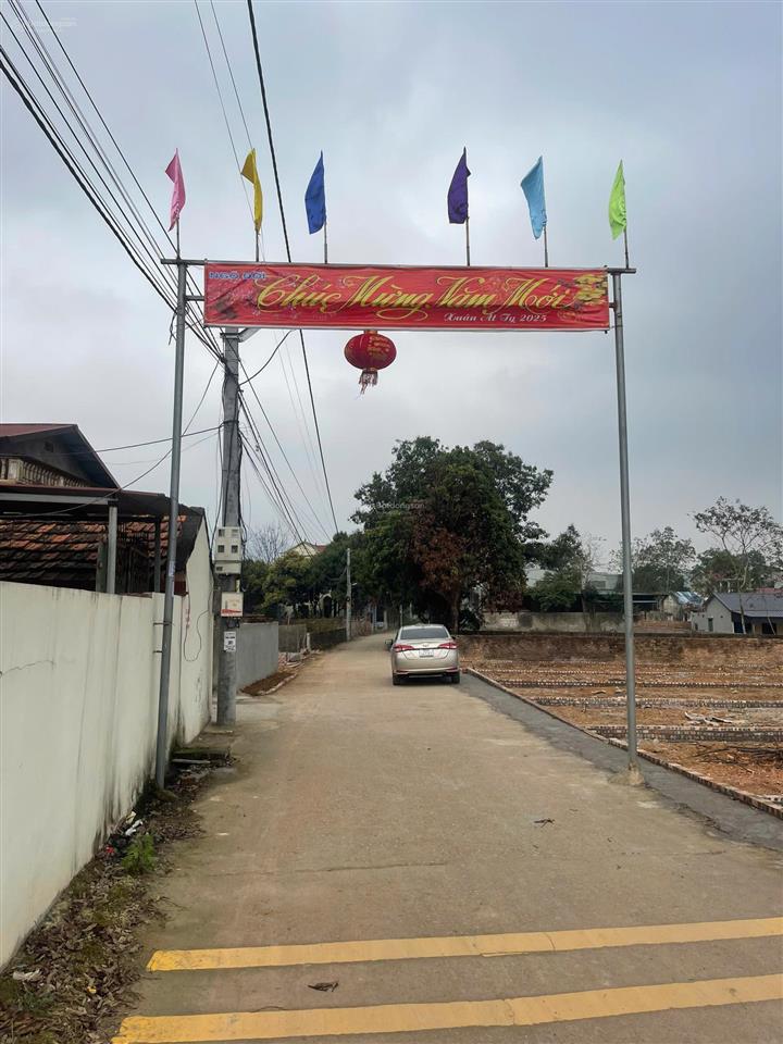 Bán đất thôn phú cường minh phú sóc sơn 100m², sổ đỏ lâu dài, giá 27,5 triệu/m²