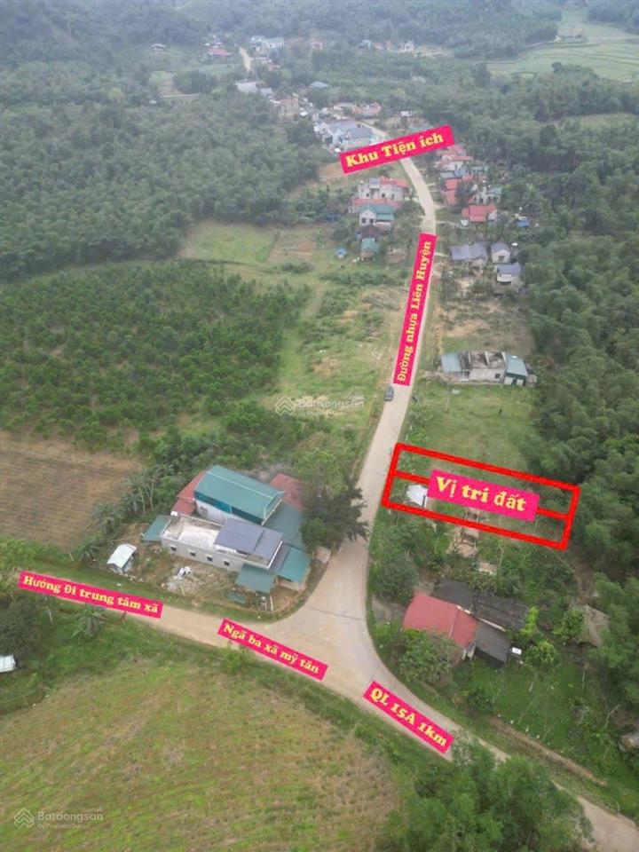 Bán đất mặt đường liên xã tại ngã ba xã mỹ tân, huyện ngọc lặc, 310 triệu, 145m2