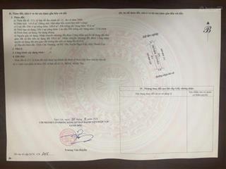 Bán đất mặt đường liên xã tại ngã ba xã mỹ tân, huyện ngọc lặc, 310 triệu, 145m2