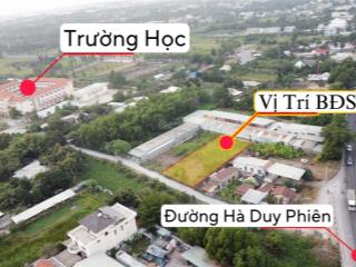 Bình mỹ, củ chi | đất mặt tiền rạch bà đội shr 1000m2 thổ cư 910m2