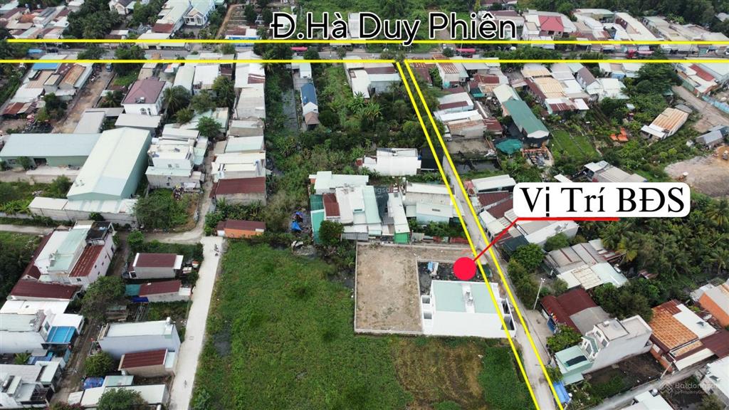 Bình mỹ  củ chi 1 sẹc hà duy phiên  bán đất thổ cư 5x22m xây dựng tự do, hoàn công