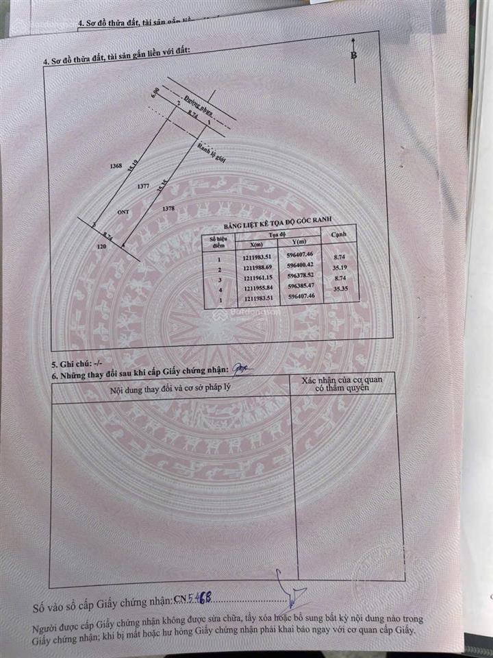 Bán đất mặt tiền đường 177 , 1 xẹt hà duy phiên  võ văn bích 8,7x35=275m2 full thổ cư