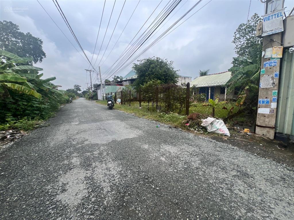 22x55m = 1300m2 có 400m2 thổ cư  bình mỹ  củ chi  1 sẹc tỉnh lộ 8