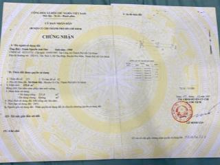 Bán cc mini giá cực chất tại 186, 1 sẹc, tỉnh lộ 8, 255m2, 3,8 tỷ vnd