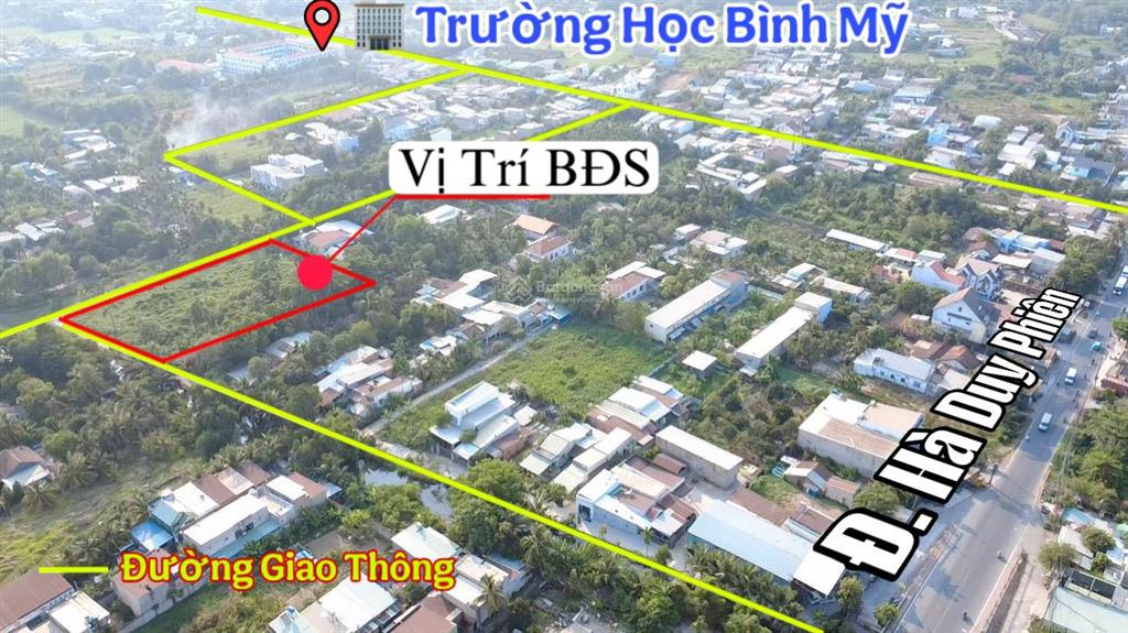 Đất lớn phù hợp tách sổ  3869,5m2 mặt tiền rộng  bình mỹ  củ chi